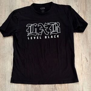 Level Black LXB Deadline Graphic T-Shirt for Men